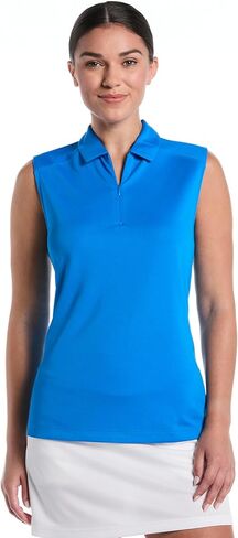 PGA Tour Womens Airflux Sleeveless Golf Polo Shirt in Saudi Arabia