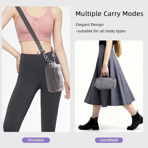 حامل زجاجة مياه Zkptops مع حزام حقيبة زجاجة مياه مع مقبض جيب كبير للهاتف 32oz حقيبة كروس للجسم حقائب حبال إكسسوارات رياضية للرجال والنساء المشي لمسافات طويلة والسفر والتخييم in Kuwait