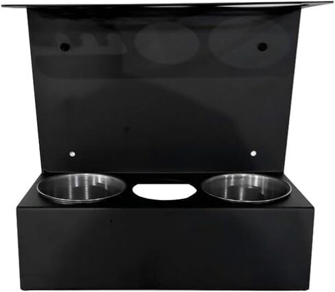 Grease Gun Holder, Wall Mount Rack for Grease Gun Storage, Grease Gun Organizer, Cartridge Holder, for Workshop Garage, with 2X Removable Drip Cups in Saudi Arabia