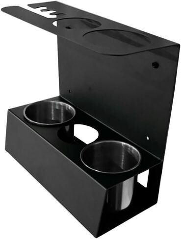 Grease Gun Holder, Wall Mount Rack for Grease Gun Storage, Grease Gun Organizer, Cartridge Holder, for Workshop Garage, with 2X Removable Drip Cups in Saudi Arabia