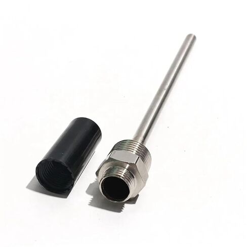 K/E/J/PT100 Type Thermocouple Probe Protective Sleeve Temperature Sensor 1Pcs(Probe 7x300mm) in Saudi Arabia