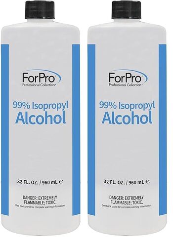 مجموعة ForPro Professional Collection 99% كحول الأيزوبروبيل (IPA)، كحول مركز نقي وغير مغشوش، 32 أونصة سائلة (960 مل) in Kuwait