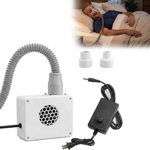 CPAP Hose Dryer Fan, Adjustable Airflow CPAP Tube Drying Fan for Resmed Airsense, Suitable for 22mm,19mm,15mm Tubes, Easy to Use Hoses Drying, Hose Quick Drying Kit, Portable Device in Kuwait