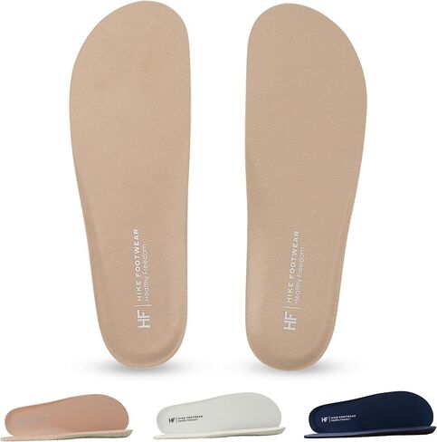 Hike Footwear High Density Foam Barefoot Insoles- Lightweight, Breathable, Non-Slip Shoe Inserts for Men & Women, Comfort Support for Walking, Running, Hiking in Saudi Arabia