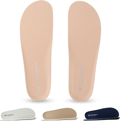 Hike Footwear High Density Foam Barefoot Insoles- Lightweight, Breathable, Non-Slip Shoe Inserts for Men & Women, Comfort Support for Walking, Running, Hiking in Saudi Arabia