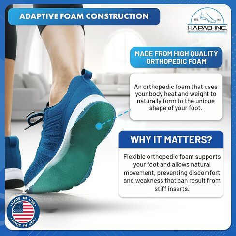 نعال داخلية بديلة لتقويم العظام من DSS Hapad Comf للنساء البالغات (كبير) in Kuwait