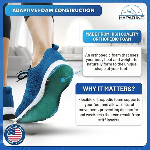 نعال داخلية بديلة لتقويم العظام من DSS Hapad Comf للنساء البالغات (كبير) in Kuwait