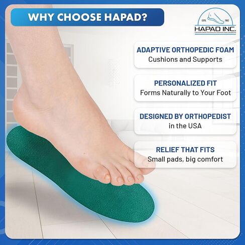 نعال داخلية بديلة لتقويم العظام من DSS Hapad Comf للنساء البالغات (كبير) in Kuwait