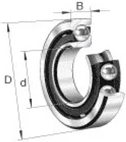 1 قطعة 7316 7316BEP 7316BEP/P6 80x170x39 7316-B-TVP محامل الاتصال الزاوي ABEC-3 تحمل in Kuwait