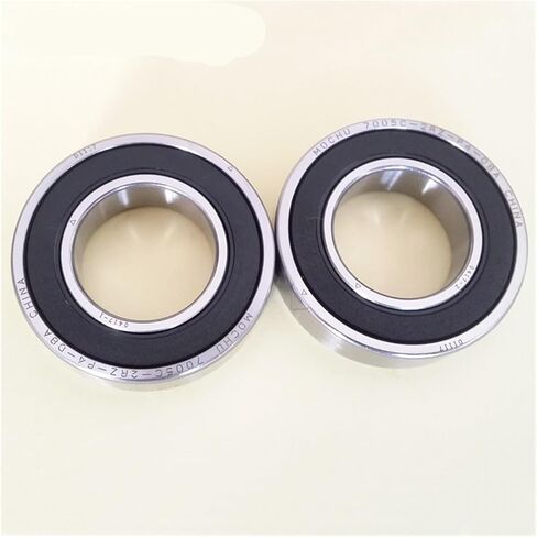 1 زوج 7005 7005C 2RZ P4 DB A 25x47x12 25x47x24 مختومة محامل للاتصال الزاوي محامل المغزل in Kuwait