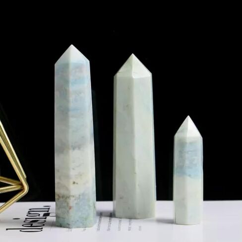3~10CM Natural Quartz Crystal Tower Point Obelisk Hexagonal Wand-75-90mm-26 Red Smelting in Saudi Arabia