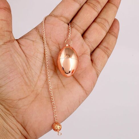 Rudra Empire Copper Metal Healing Dowsing Reiki Chakra Balancing Pendulum for Divination & Dowsing in Saudi Arabia