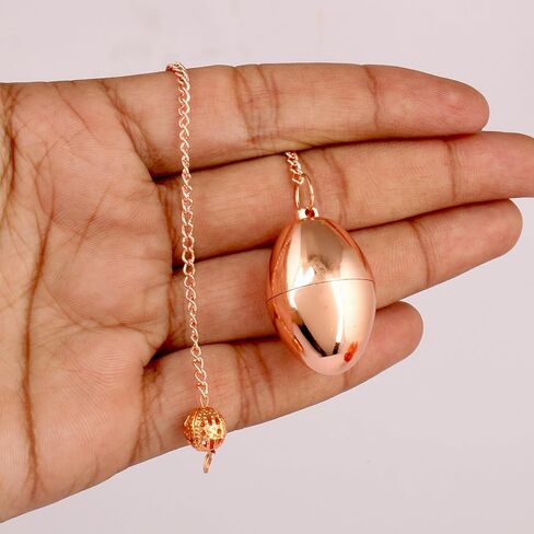 Rudra Empire Copper Metal Healing Dowsing Reiki Chakra Balancing Pendulum for Divination & Dowsing in Saudi Arabia