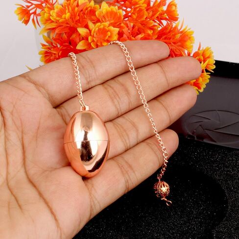 Rudra Empire Copper Metal Healing Dowsing Reiki Chakra Balancing Pendulum for Divination & Dowsing in Saudi Arabia