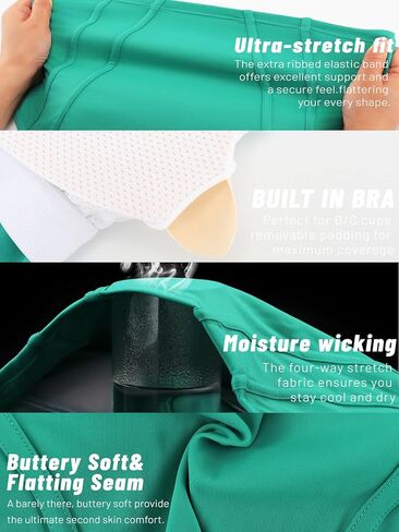 Women's Breathable Sports Bra, Push-Up Yoga Tank, Sweat-Wicking Running Vest, Tight-Fitting Gym Top with Padding in Saudi Arabia