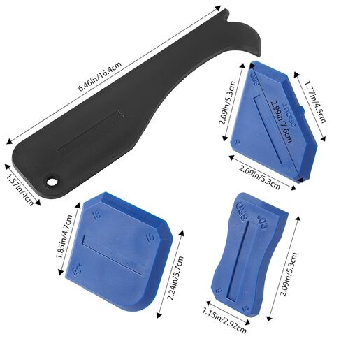 4 قطع أدوات السد السيليكون متوافقة مع مانع التسرب الجص التشطيب الختم الأزرق مجموعة أدوات السد أدوات التشطيب السد in Kuwait