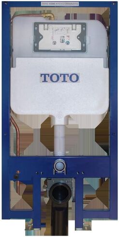 TOTO TWT172M وحدة خزان DuoFit داخل الجدار للمراحيض المعلقة على الحائط مع خط إمداد النحاس N/A in Saudi Arabia
