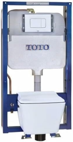 TOTO TWT172M وحدة خزان DuoFit داخل الجدار للمراحيض المعلقة على الحائط مع خط إمداد النحاس N/A in Saudi Arabia