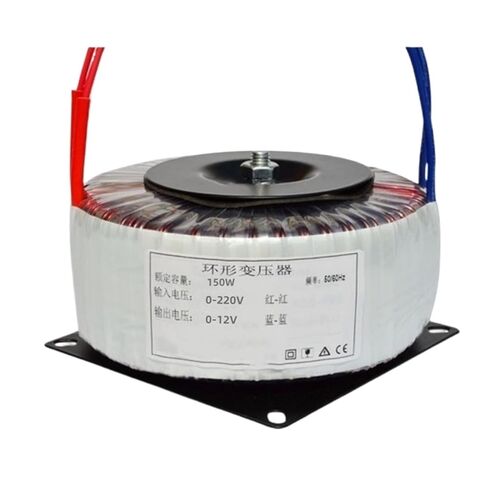 1pcs 100W Toroidal Transformer 110V 220V 230V to 6.3V 12V 24V 55V Power Supply Loop Transformer for Power Amplifier(12V-0-12V_Input 220V) in Saudi Arabia