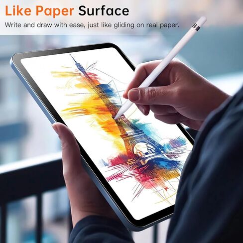 TiMOVO 2 Pack Screen Protector for iPad (A16) 11th Generation 11 inch 2025, iPad 10th Generation 10.9" 2022, Anti-Glare Anti-Scratch PET Film, Support Apple Pencil, Write and Draw Like on Paper, Matte in Saudi Arabia
