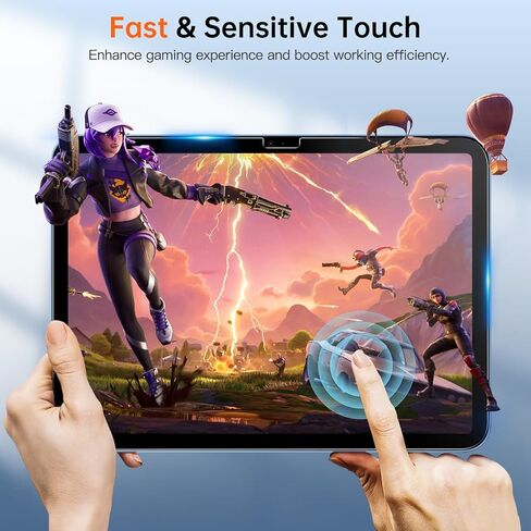 TiMOVO 2 Pack Screen Protector for iPad (A16) 11th Generation 11 inch 2025, iPad 10th Generation 10.9" 2022, Anti-Glare Anti-Scratch PET Film, Support Apple Pencil, Write and Draw Like on Paper, Matte in Saudi Arabia