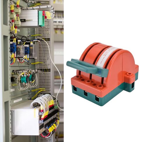 63A Dual Power Disconnector Switch 380V AC Bidirectional Electric Knife Switch for Power Transfer Isolation Industrial Home Generator Circuit in Saudi Arabia