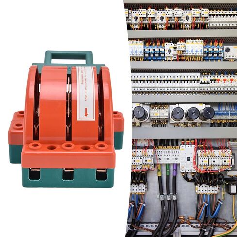 63A Dual Power Disconnector Switch 380V AC Bidirectional Electric Knife Switch for Power Transfer Isolation Industrial Home Generator Circuit in Saudi Arabia