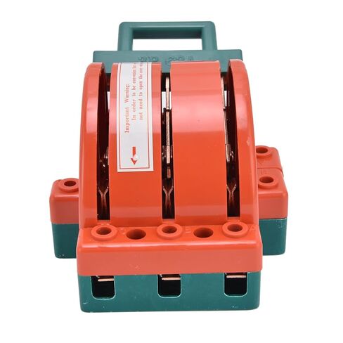 63A Dual Power Disconnector Switch 380V AC Bidirectional Electric Knife Switch for Power Transfer Isolation Industrial Home Generator Circuit in Saudi Arabia