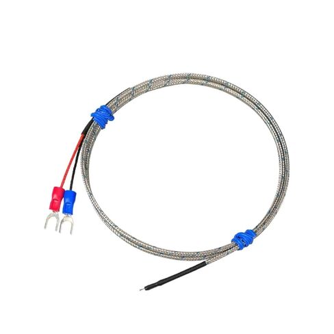 Weldable Thermocouple Probe K Type Bead Sensor Fast Response 0‑600°C Industrial Bare Wire 1Pcs(K-8m) in Saudi Arabia