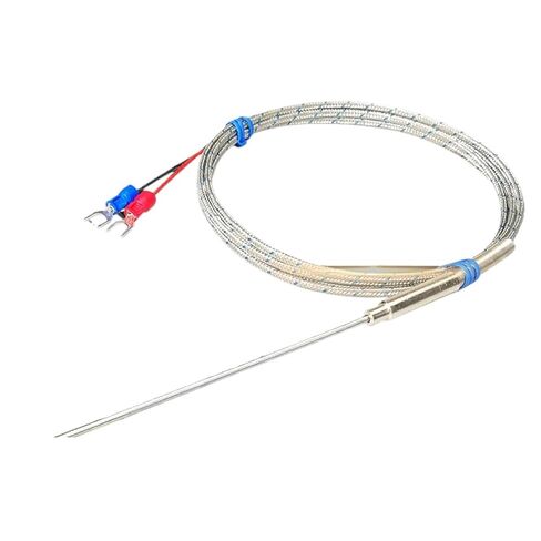 WRNK-191 Armored Thermocouple Probe Type K Stainless Steel 304 Bendable Industrial Sensor 1Pcs(Probe 4x200 mm) in Saudi Arabia