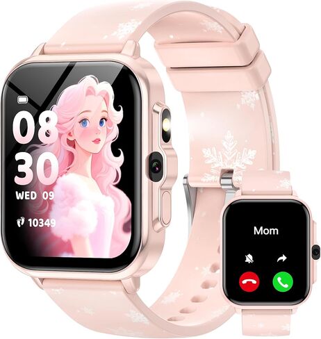 Smart Watch for Kids Boys Age 5-12, Ai Functions Games HD Touch Screen Watches with Video Camera Music Player Pedometer Heart Rate Sleep Tracker Christmas Birthday Gifts for Boys (Camouflage, 1.85") in Saudi Arabia