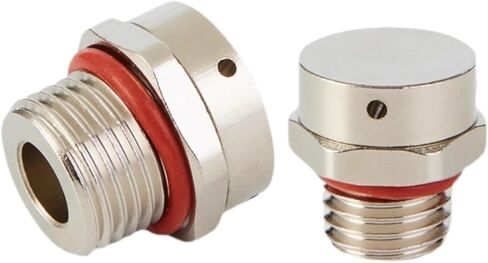 1PCS Metal Nickel-Plated Brass Waterproof Vent Plug M5 / M20 Pressure Equalization Screw Relief Valve Exhaust Breather(M16x1.5) in Saudi Arabia