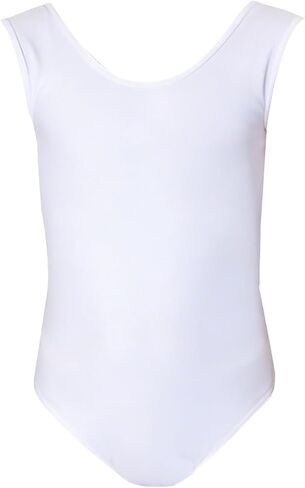 Wildarms Girls Sleeveless Ballet Leotard for Dance and Gymnastics, Camisole Style Dance Wear with Soft Fabric in Saudi Arabia