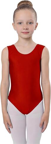 Wildarms Girls Sleeveless Ballet Leotard for Dance and Gymnastics, Camisole Style Dance Wear with Soft Fabric in Saudi Arabia