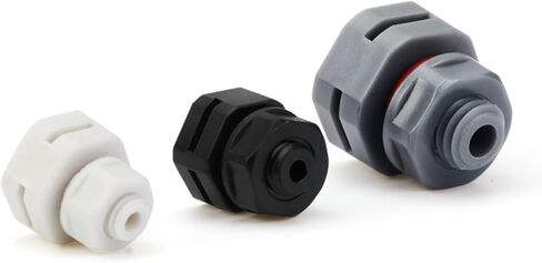 10-100PCS Waterproof Dust Proof One-Way Ventilation Air Breather Valves M12 Vent Plug Eptfe Valve Protective(White,M6X1_20PCS) in Kuwait