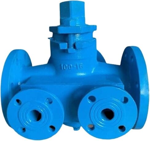 Asphalt Plug Valve Flange Carbon Steel Rubber Full Iined Soft Seal Lubricated 3 Way for Thermal Insulation in Saudi Arabia