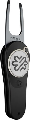 أداة إصلاح ProActive Sports Pitchfix الأصلية 2.0 Switchblade Divot مع علامة كرة مغناطيسية قابلة للإزالة - أداة ملعب الجولف المريحة للرجال والنساء، مقبض ABS متين، تصميم Switchblade ممتاز in Saudi Arabia