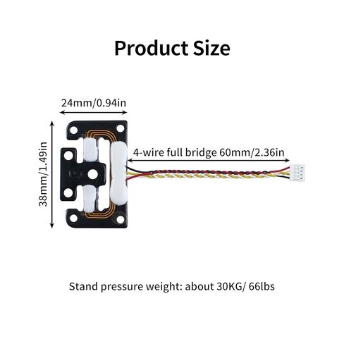 قطع الغيار الرسمية لطابعة Creality Hi: مستشعر قياس الضغط الأصلي لمستوى السرير التلقائي لـ Hi Combo 3D Printing Project Extruder Hotend Not for K1C K1 Max K2 Plus Ender 3 V3 in Saudi Arabia