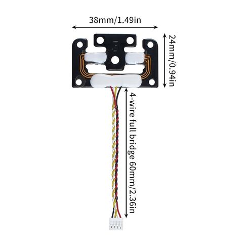 قطع الغيار الرسمية لطابعة Creality Hi: مستشعر قياس الضغط الأصلي لمستوى السرير التلقائي لـ Hi Combo 3D Printing Project Extruder Hotend Not for K1C K1 Max K2 Plus Ender 3 V3 in Saudi Arabia