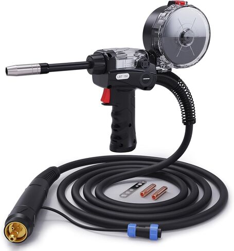 ARCCAPTAIN Spool Gun for Aluminum Welding 150A Euro Connection 10FT for ARCCAPTAIN MIG200 MIG250 MIG200FIT in Saudi Arabia