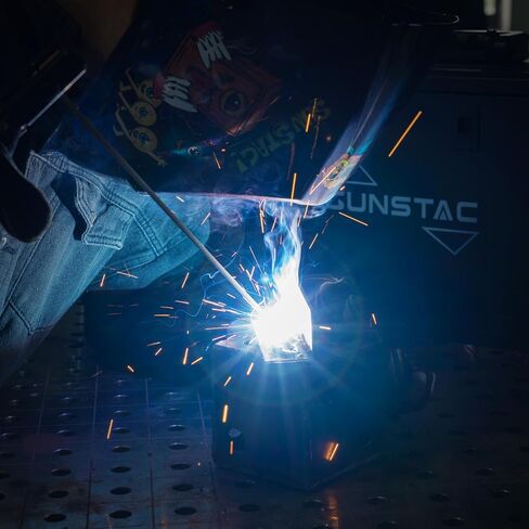 Sunstac E7018 Welding Rod 1/8" 5LB Carbon Steel Stick Welding Rods Low Hydrogen Welding Sticks Electrodes ARC Welding Supplies in Saudi Arabia