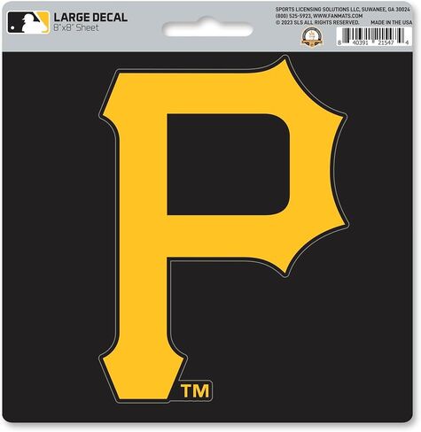 FANMATS 39345 Pittsburgh Pirates Large Decal in Saudi Arabia