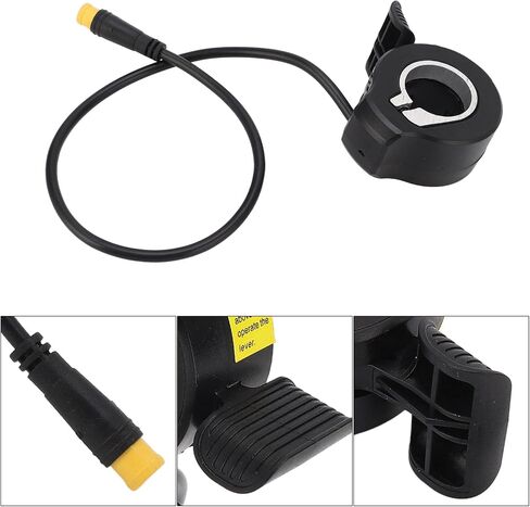 130X Ebikes Thumb Throttle، دراجة كهربائية 3pin Thumb Throttle، موصل التحكم في السرعة E Bike Accelerator لملحقات الدراجات الكهربائية سكوتر in Saudi Arabia