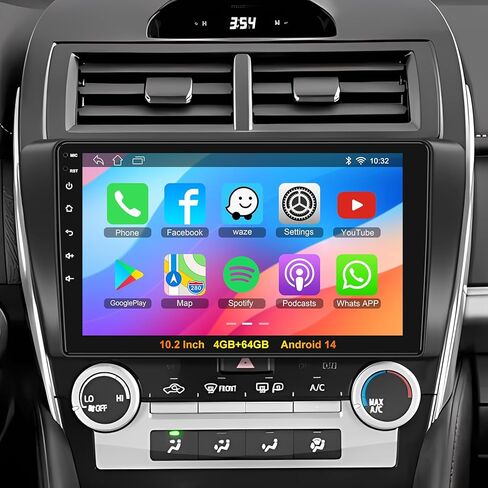 4+64G Android 13 Car Radio To Toyota Corolla E120 2000-2006 دعم Carpaly و Android Auto ، شاشة لمس IPS 7 بوصات ، ستيريو Android لـ Corolla مع Bluetooth/WiFi/GPS/FM/SWC in Kuwait