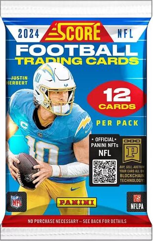2024 Panini Score Football NFL Trading Card Retail Pack in Saudi Arabia