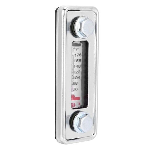 Hydraulic Oil Level Gauge with Thermometer, Max 80 C/176 F, Fluid Level Sight Oil Gauge Screw Mounted(LS-3/4.5") in Saudi Arabia