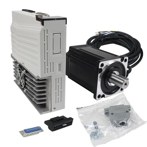 RATTMMOTOR YPMC-1000W 110V Servo Motor Kit, Servo Motor with Servo Motor Driver CNC Controller Kit for CNC Engraver Milling Machine/Robot (Without Brake) in Saudi Arabia