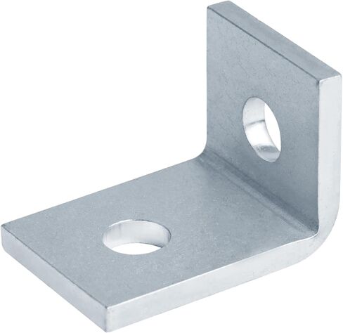 heneng 8 Pcs 2 Hole Cross Corner Angle Bracket for 1-5/8" Strut Channel, 90 Degree Fitting Strut Connector, 1/4" Thick in Saudi Arabia