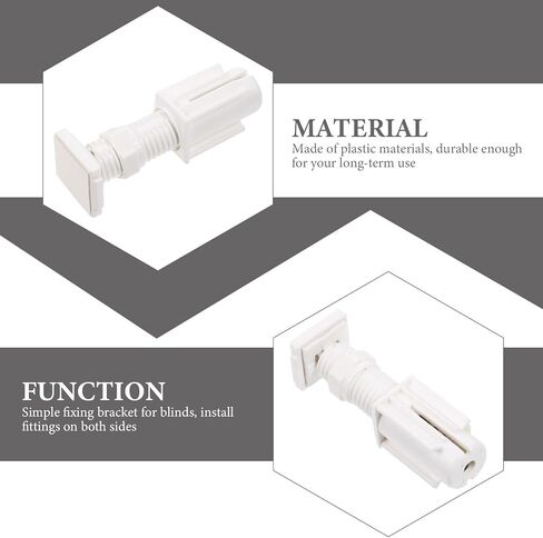 4 قطع من ستائر BESPORTBLE، دعامات تركيب بدون مثقاب، أدوات تثبيت ستائر النوافذ للظلال الدوارة الداخلية وتثبيت الستائر in Kuwait