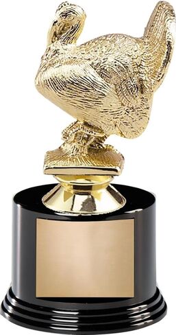 Crown Awards 5.5" Turkey Thanksgiving Award On Round Trophy Base in Saudi Arabia
